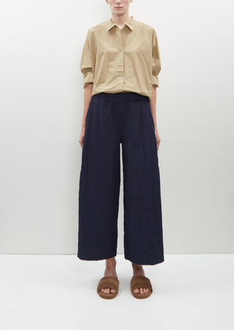 Storto Textured Cotton Pants