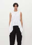 Cotton Peplum Top