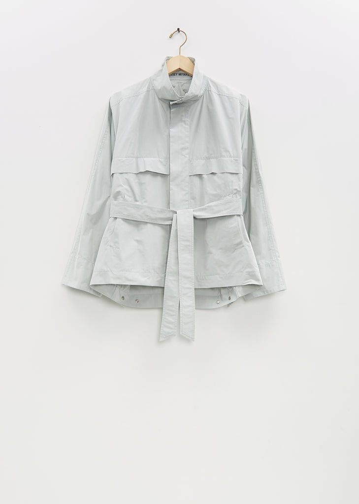 Crumpled Technical Cotton U Blouson