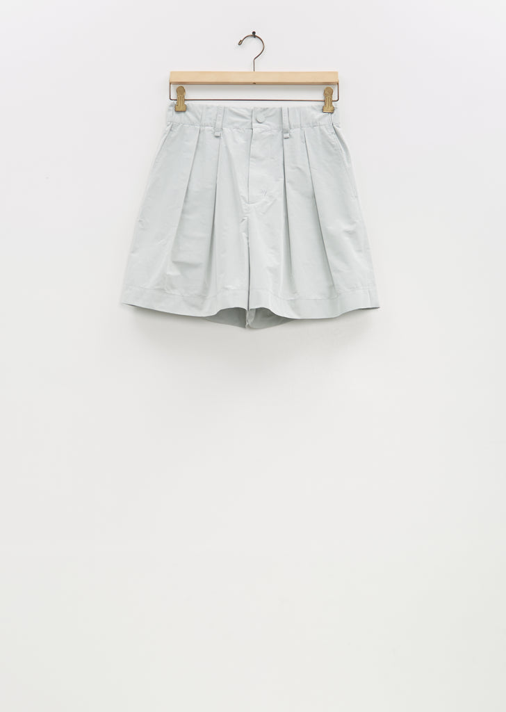Crumpled Technical Cotton U Pants