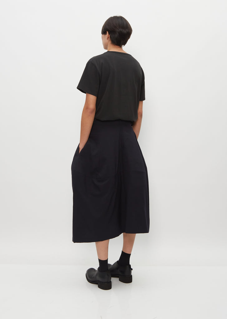 Tropical Wool Skirt