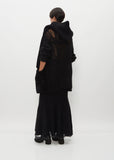 Wool Hooded Scarf