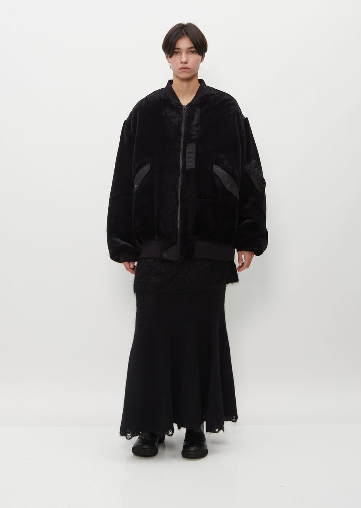 Faux Fur Bomber