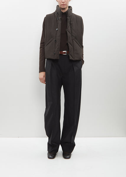 Wadded Gilet – La Garçonne
