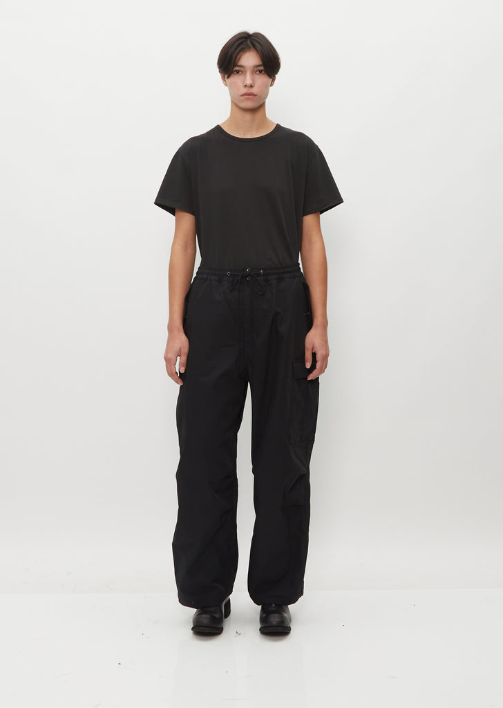 Poly Oxford Cargo Pants