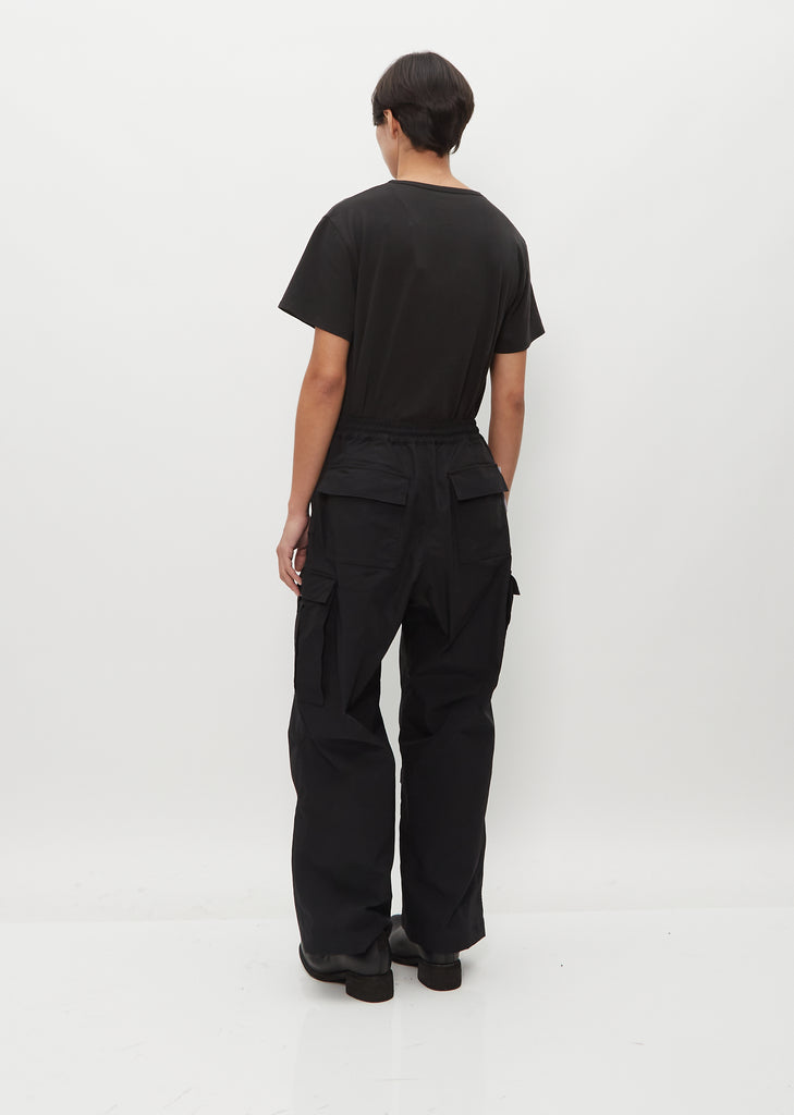 Poly Oxford Cargo Pants