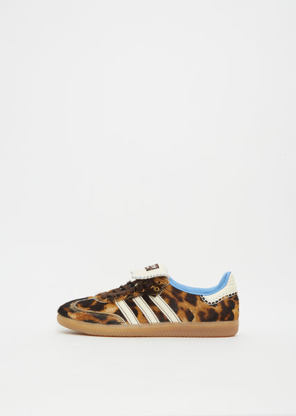 Wales Bonner Pony Hair Leopard Samba – La Garçonne