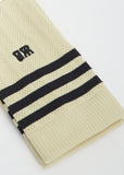 WB Socks — Sandy Beige / Black