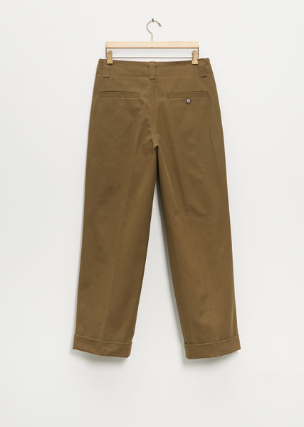 Margaret Howell MHL Slide Adjusted Trouser Cotton Wool Drill