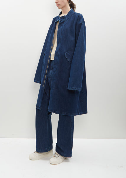 AD2003 comme des garçon denim trench / M AD2003 comme des garçon