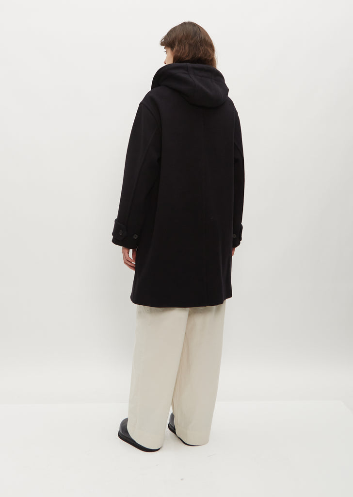 Hooded Wool Coat