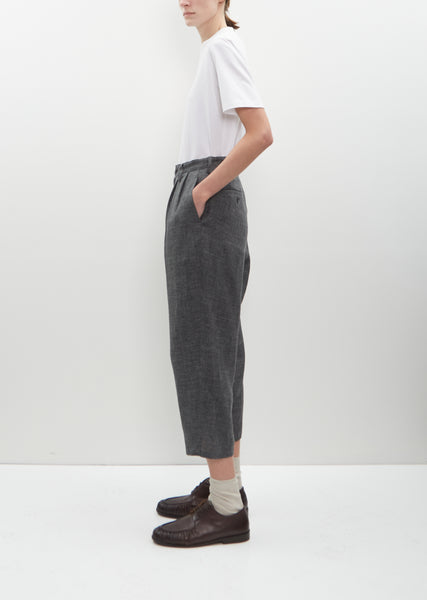 Flax Linen Tapered Pants – La Garçonne