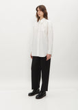 Dropped Shoulder Cotton Shirt