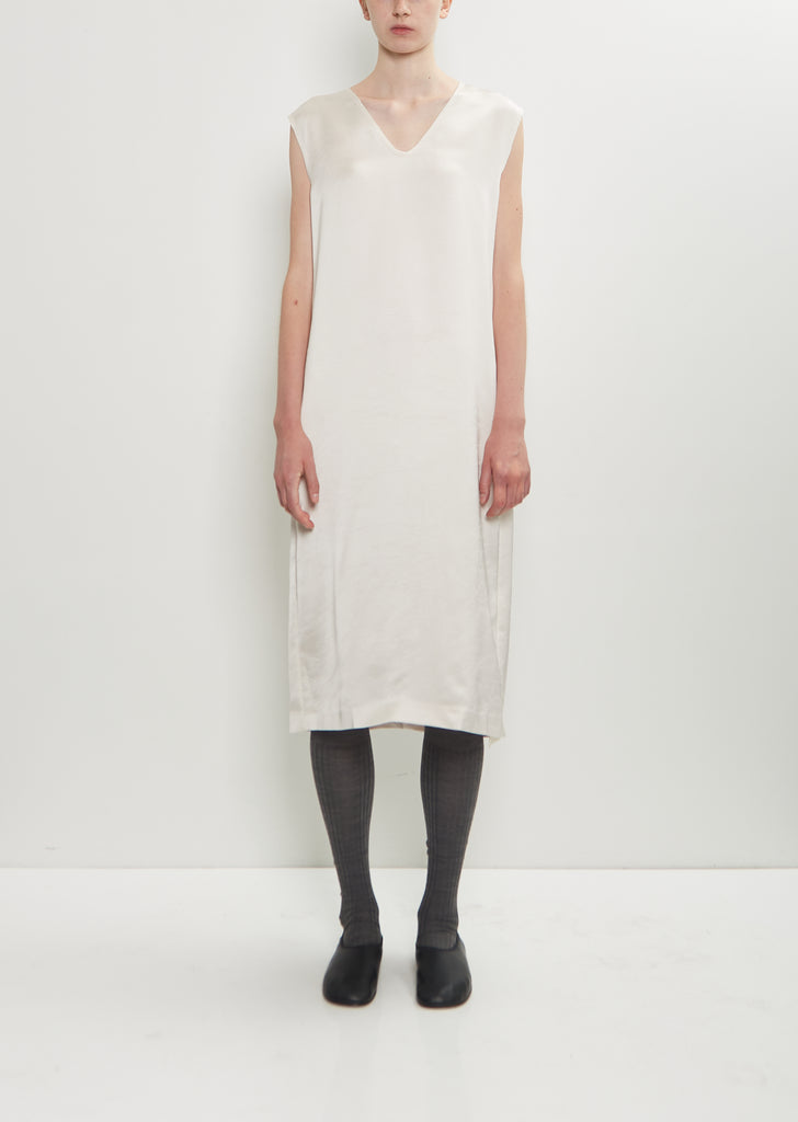 Satin Shift Dress