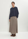 Cashmere Iconic Crewneck Sweater — Pacific