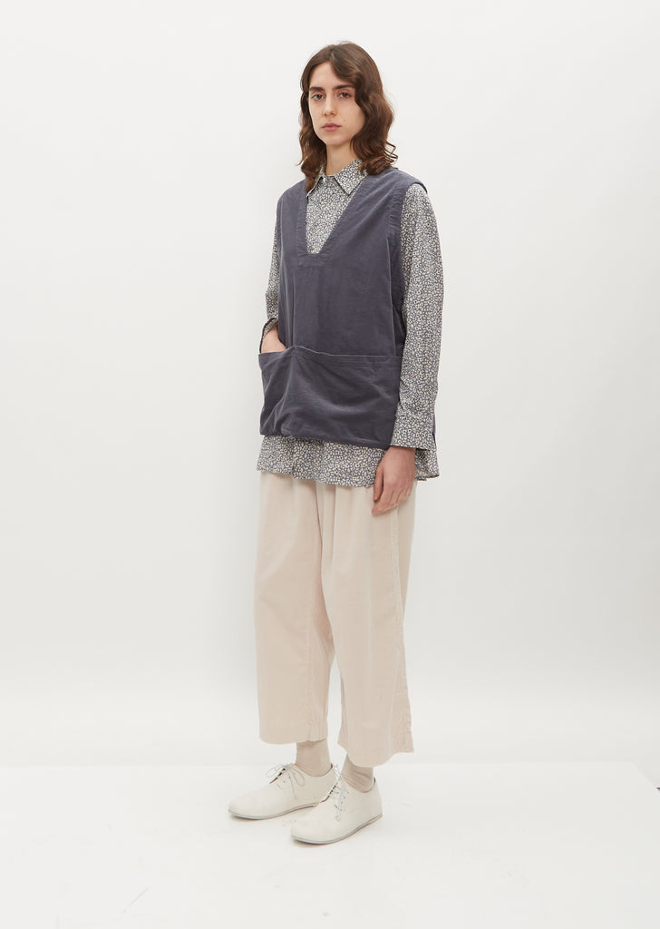 Work Pullover Corduroy Vest