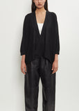 Cashmere Loose Short Cardigan