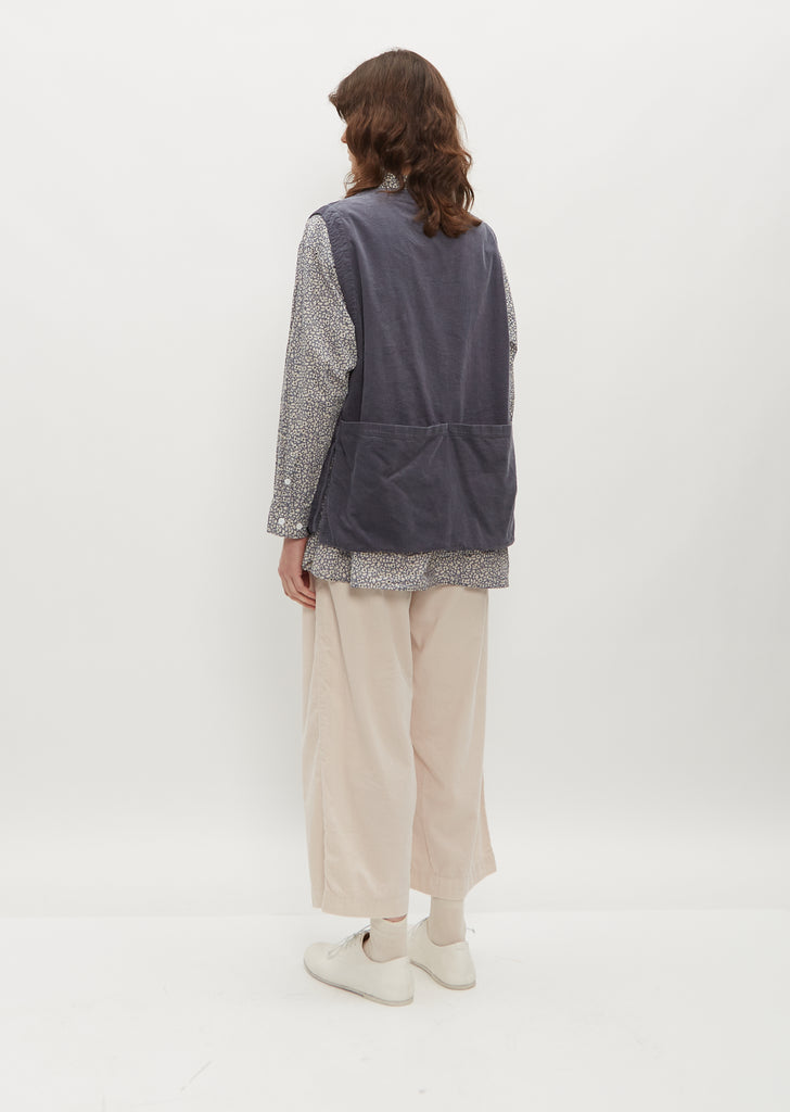 Work Pullover Corduroy Vest