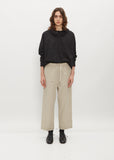 Easy Field Cotton & Silk Trouser — Sand