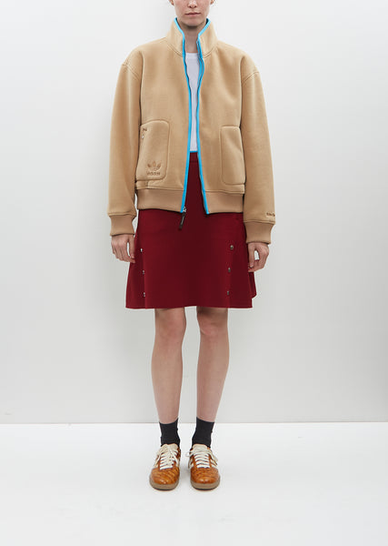 スウェット・トレーナー WALES BONNER FLEECE (UA24JE30JE20) Wales Bonner Fleece Jacket - Brown | adidas Hong Kong