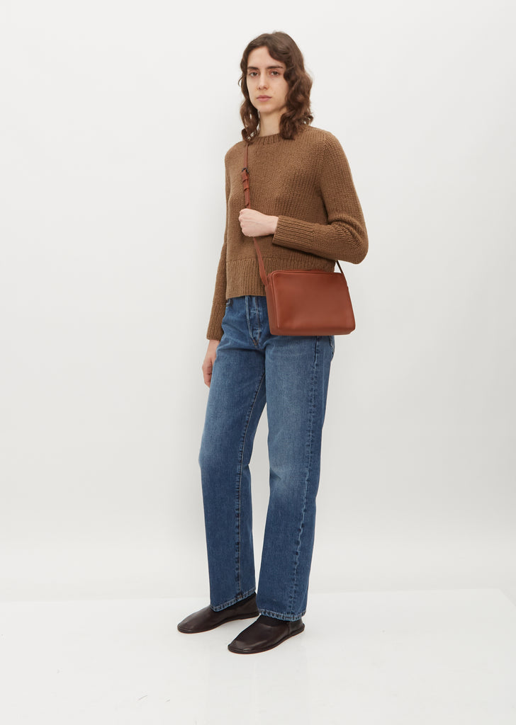 Ayako Cross Body Bag — Dark Honey