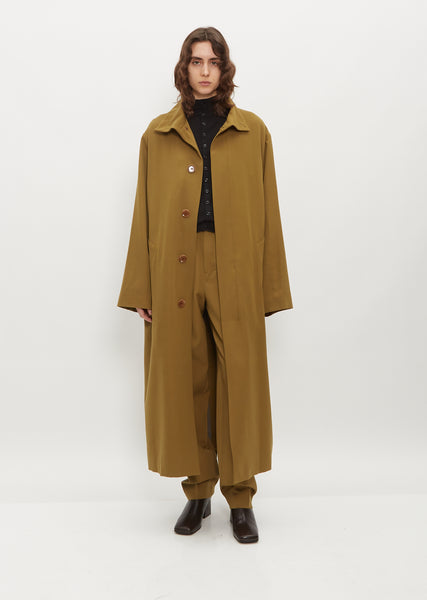 Soft Wool Overcoat – La Garçonne