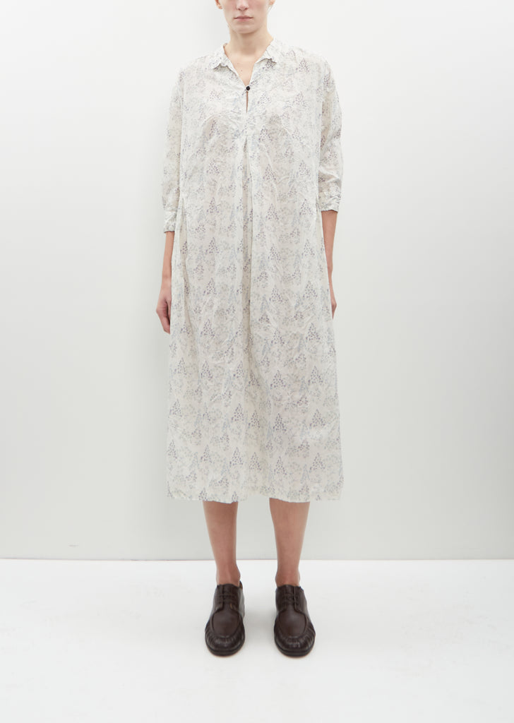 Calamint Print Dress