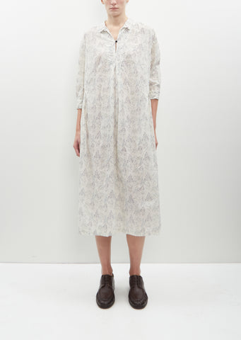 Calamint Print Dress