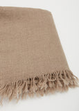 Kishorn Washed Solid Scarf — Natural