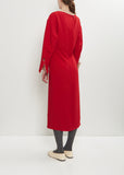 Crepe Cady Fitted Dress