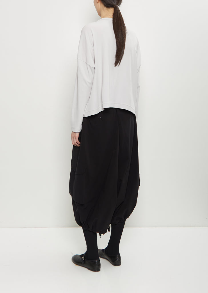 Cotton Round Neck Cardigan