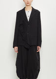 Wool Drape Jacket