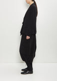 Wool Drape Jacket