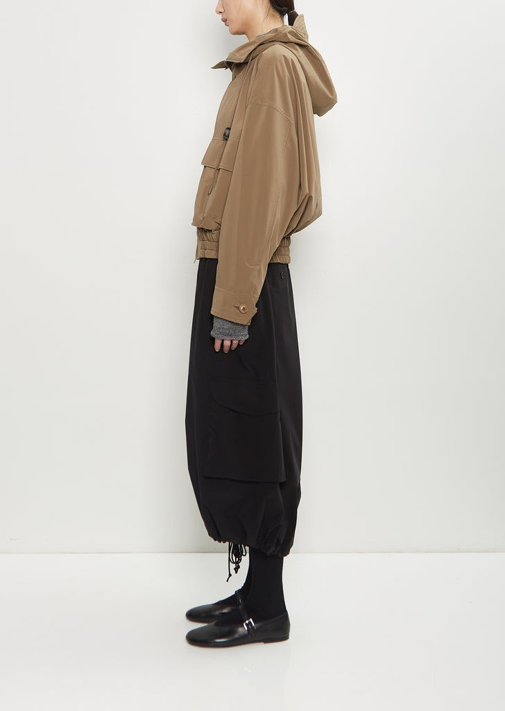 Twill Mountain Zip-Up Hoodie