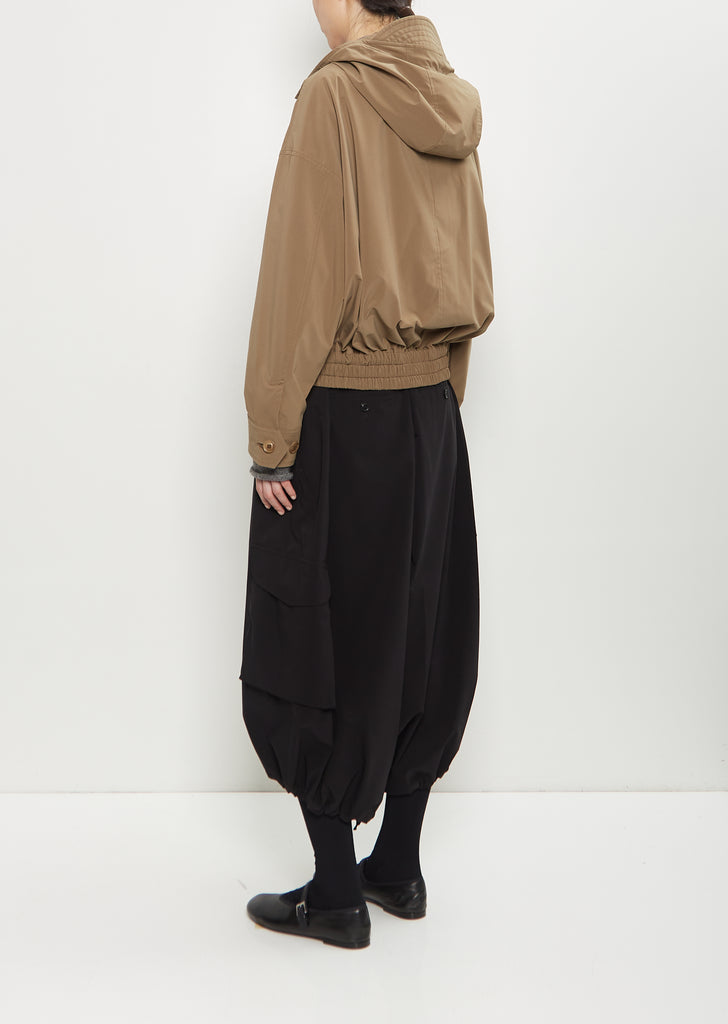 Twill Mountain Zip-Up Hoodie