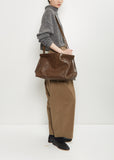 Shopper Bag, Midi — Olive