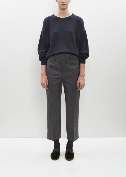 新品✨deres ドレープパンツdrape pants Sophia ネイビー 新品✨deres ドレープパンツdrape pants Sophia ネイビー