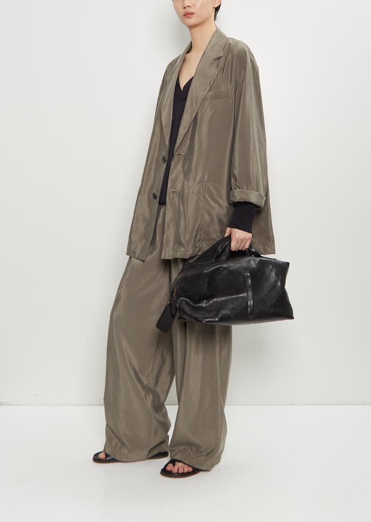 Weekend Bag, Midi — Black