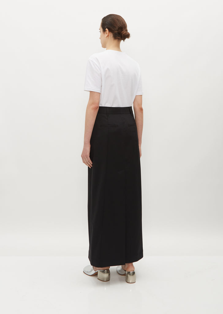 Full Length Wool Skirt