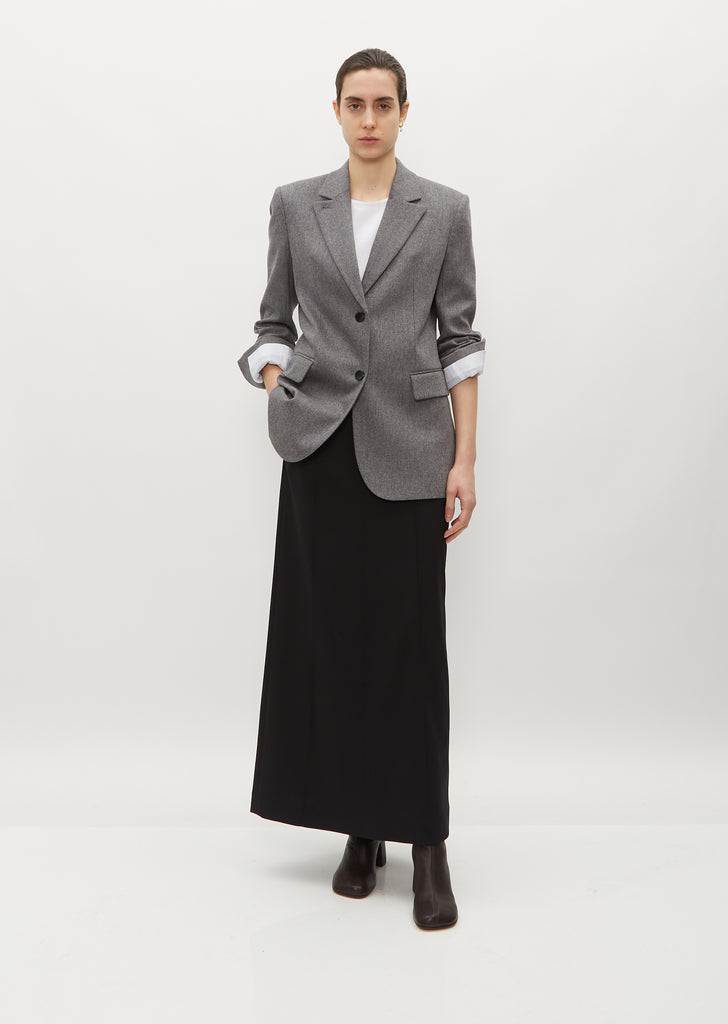 Single Breasted Convertible Blazer