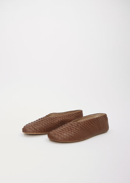 THE ROW GRANPA SLIPPER 36　ザロウ　ミュール Granpa Leather Slipper by The Row- La Garçonne