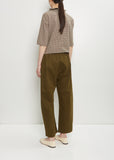 Soft Cotton Pull On Pant — Forest
