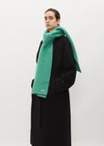 Alpaca Wool Stole — Jade Green