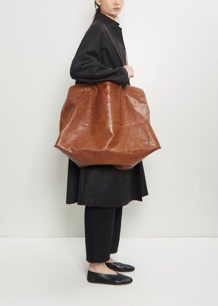 Shopper Bag, XL — Cognac – La Garçonne