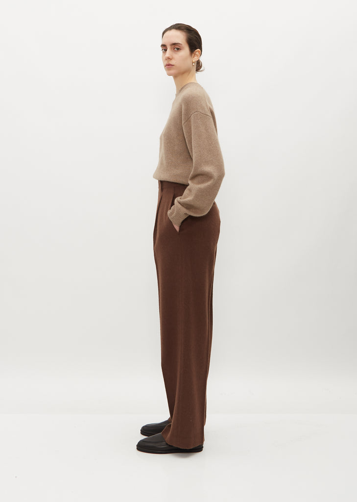 Baby Camel Flannel Slacks