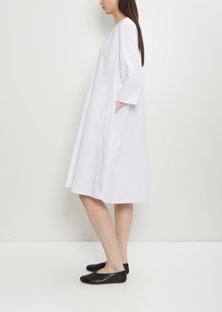 Paper Cotton 3/4 Sleeve Mini Dress OE