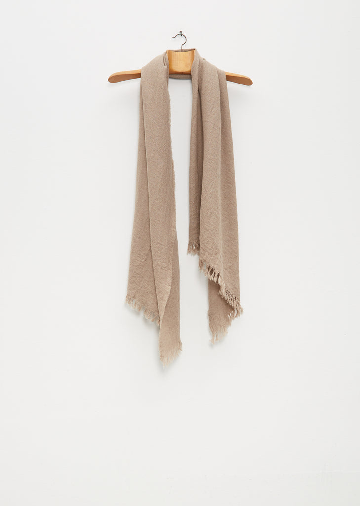 Kishorn Washed Solid Scarf — Natural