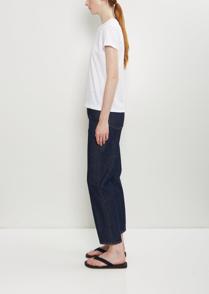Mini Boy Cotton T-Shirt — Optic White
