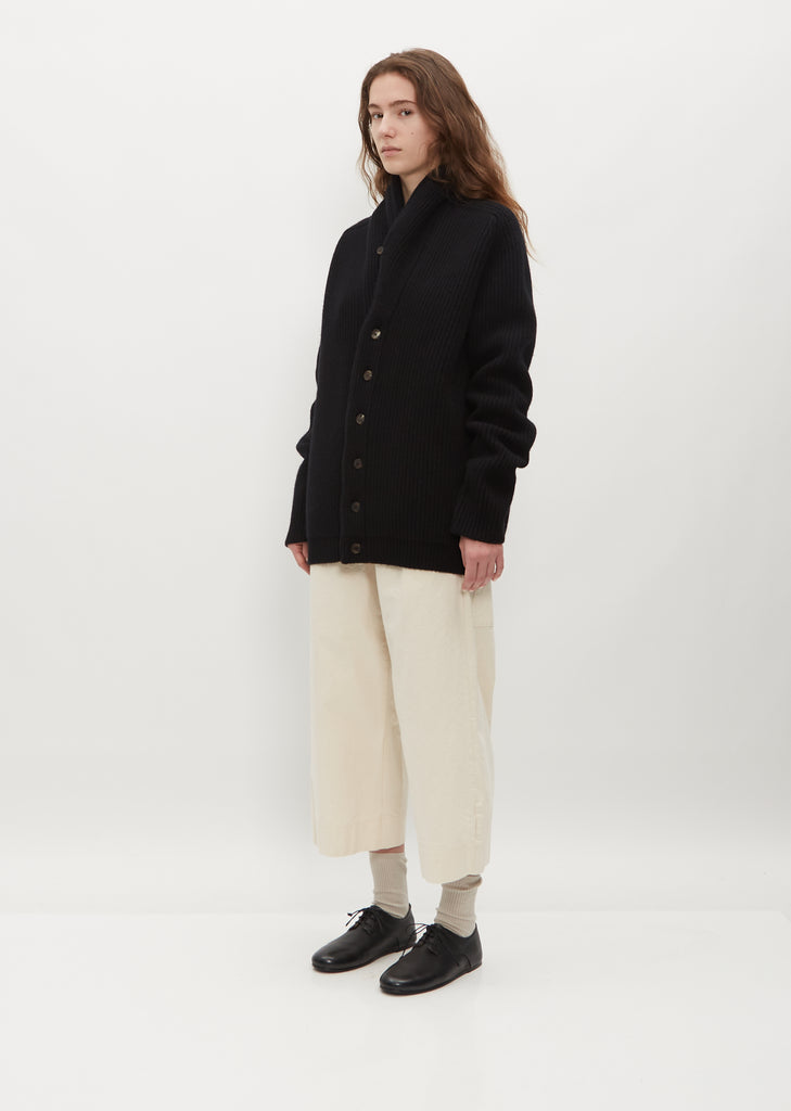 Yacht Cardigan — Black