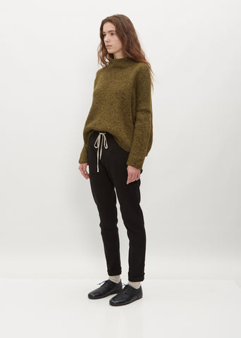 Modal and Cotton Slim Trousers